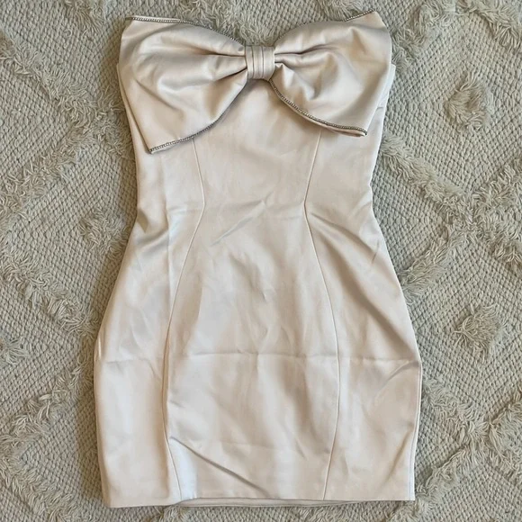 New House Of CB Ariella Satin Dress